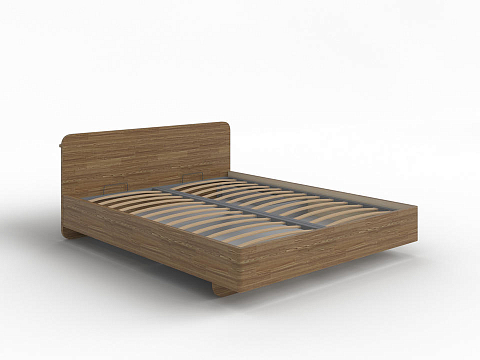 Большая кровать Minima с подъемным механизмом - Кровать в стиле экоминимализма.